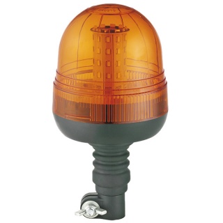 0-445-24 Durite 12V-24V DIN Base Multifunction Amber LED Beacon